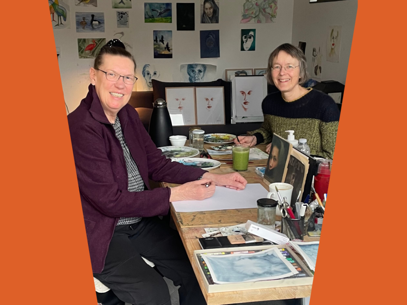 Birgit Bork Mathiesen og Karen Schink